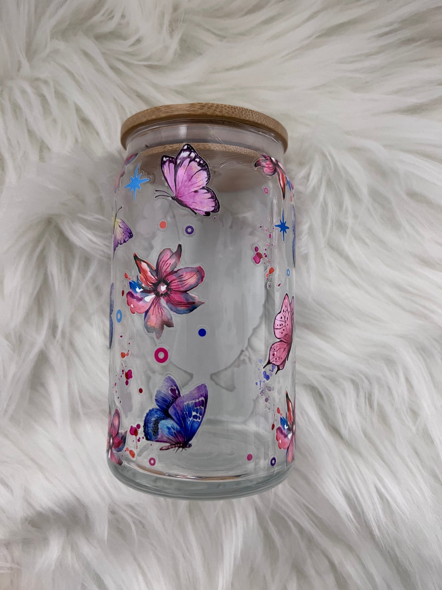 Frida w/ monkey glass can