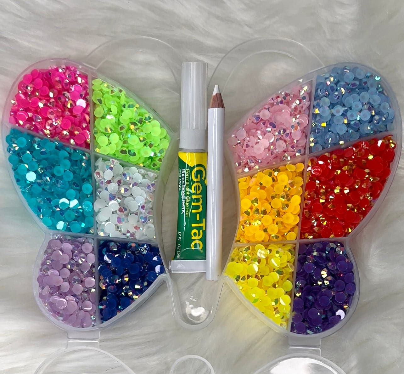 Butterfly Jelly Rhinestone Kit