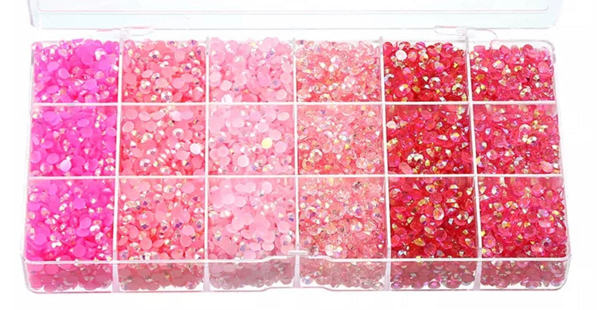 4MM Pretty in Pink Rhinestone Kit – BOLD Crafting